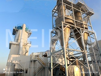 Commissioning and operation of detergent powder production line with an annual output of 200,000 ton