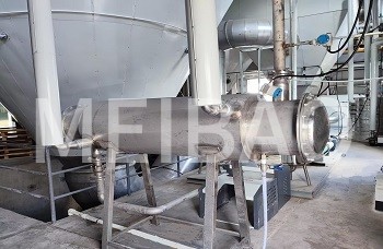 High-clean biomass hot air furnace has been successfully applied to production of emulsion powder