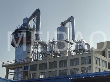 The transformation and upgrading of detergent powder production line has been completed