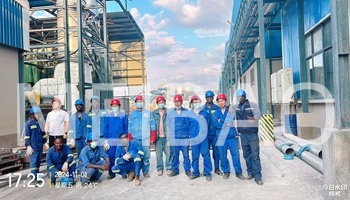 The annual output of 100,000 tons of detergent powder transformation project is running smoothly